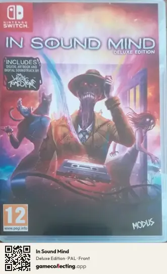 In Sound Mind Nintendo Switch, PAL box front