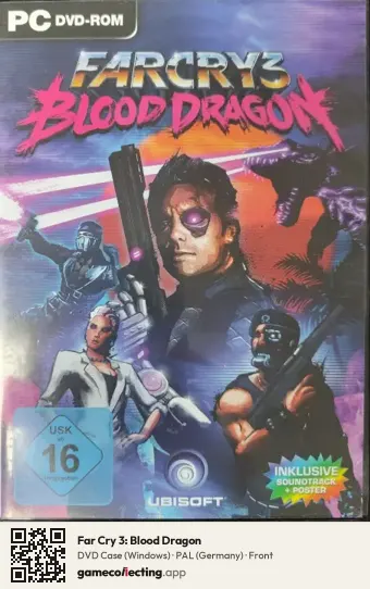 Far Cry 3: Blood Dragon Computer, Germany box front