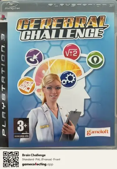 Brain Challenge PlayStation 3, France box front