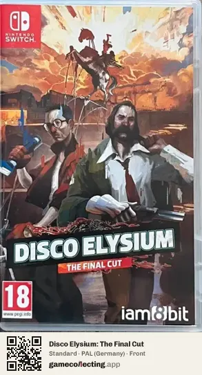 Disco Elysium: The Final Cut Nintendo Switch, Germany box front