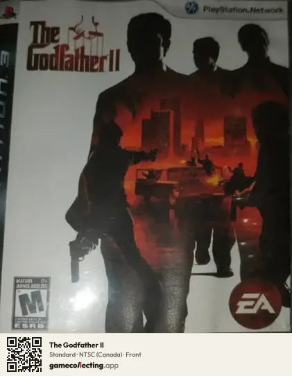 The Godfather II PlayStation 3, Canada box front