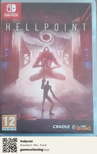 Hellpoint Nintendo Switch, PAL box front