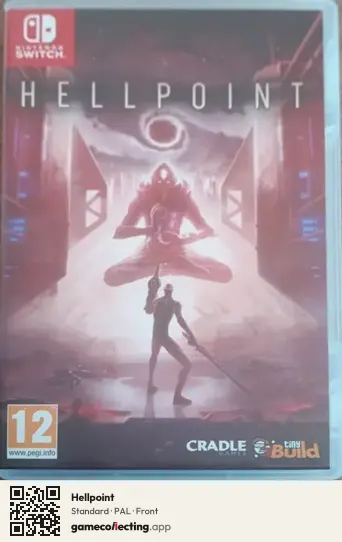 Hellpoint Nintendo Switch, PAL box front