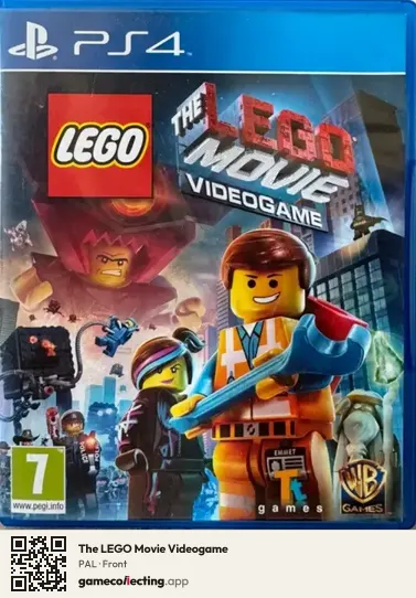 The LEGO Movie Videogame PlayStation 4, PAL box front