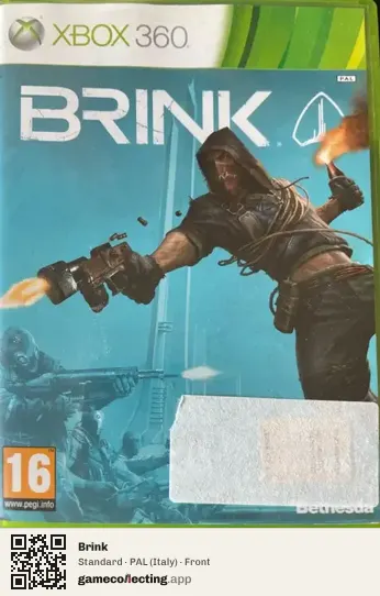 Brink Xbox 360, Italy box front