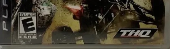 MX vs. ATV Untamed, the ESRB box on its front
