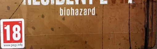 Resident Evil 7: Biohazard, the USK square on its front