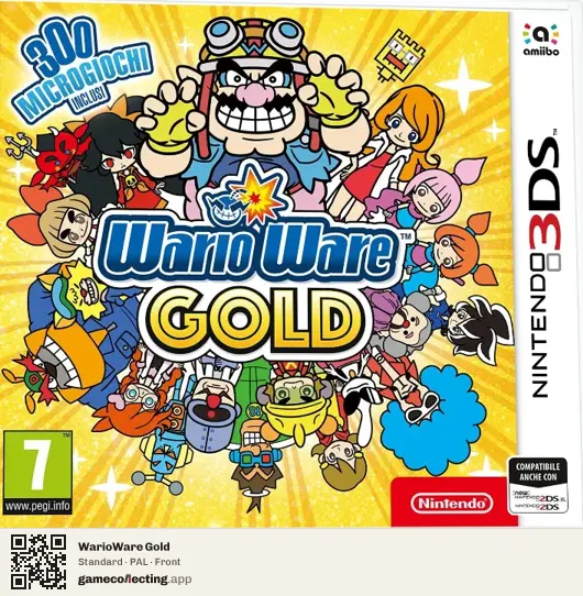 WarioWare Gold Nintendo 3DS, PAL box front