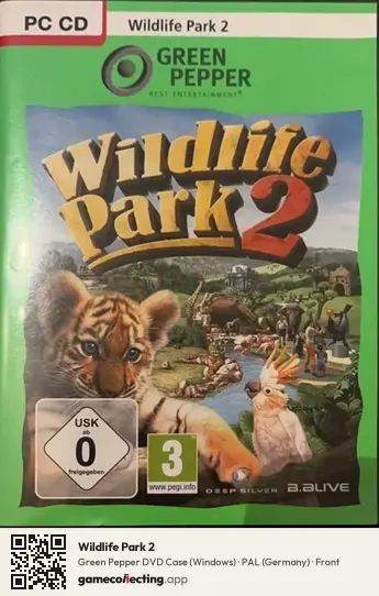 Wildlife Park 2 Computer, Germany box front