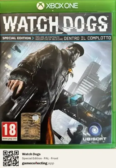 Watch Dogs Xbox One, PAL box front