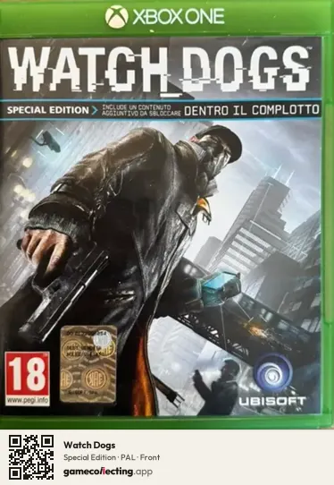 Watch Dogs Xbox One, PAL box front
