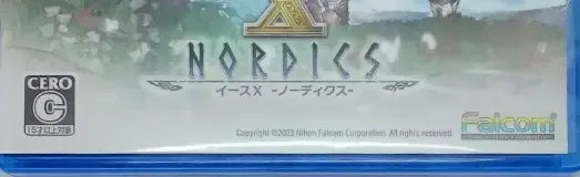 Ys X: Nordics, the CERO letter on its front