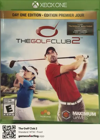 The Golf Club 2 Xbox One, NTSC box front