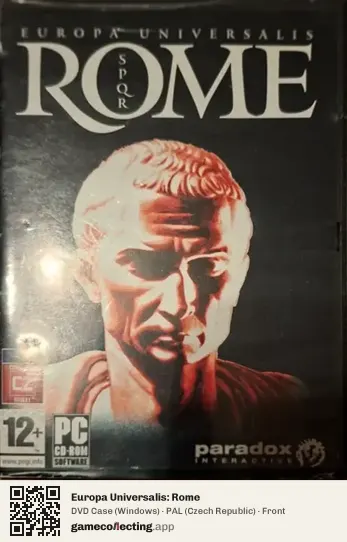 Europa Universalis: Rome Computer, Czech Republic box front