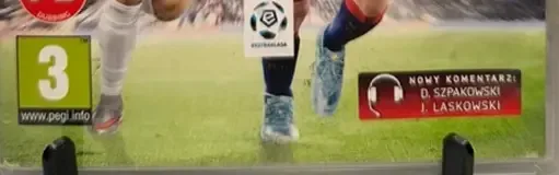 FIFA 16, the PEGI square on its front