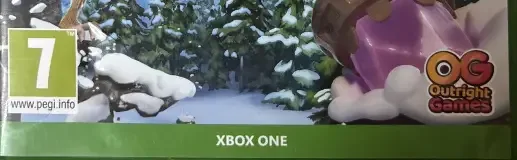 Ice Age: Scrat's Nutty Adventure, the PEGI square on its front