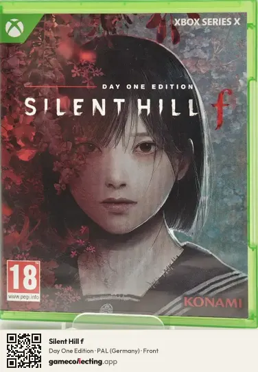 Silent Hill f Xbox Series X, Germany box front