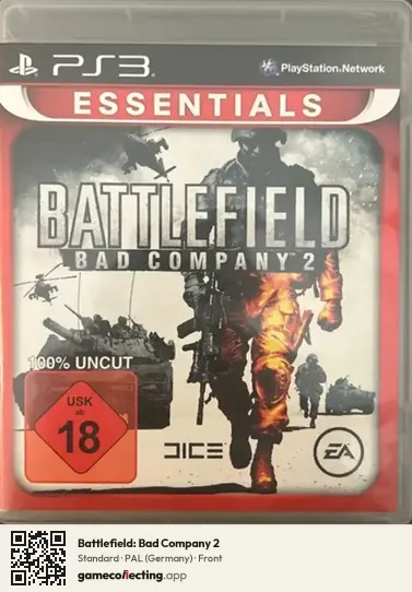 Battlefield: Bad Company 2 PlayStation 3, Germany box front