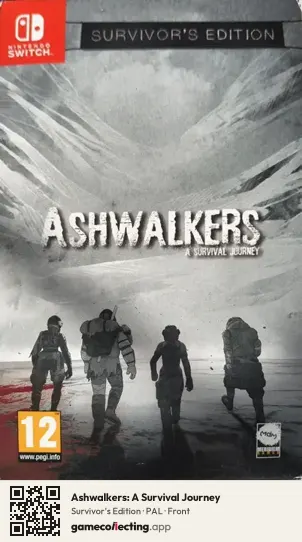 Ashwalkers: A Survival Journey Nintendo Switch, PAL box front