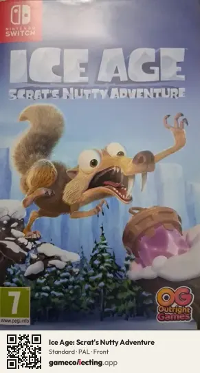 Ice Age: Scrat's Nutty Adventure Nintendo Switch, PAL box front