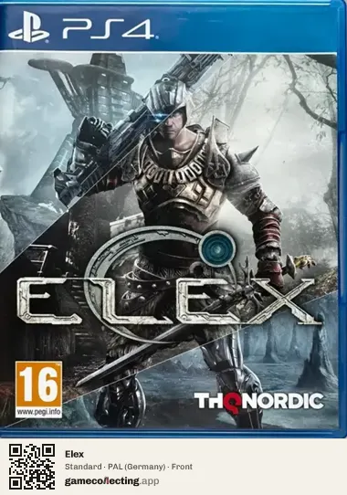Elex PlayStation 4, Germany box front