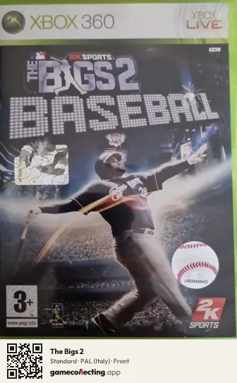 The Bigs 2 Xbox 360, Italy box front
