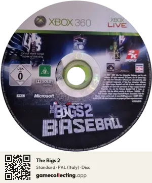 The Bigs 2 Xbox 360, PAL disc