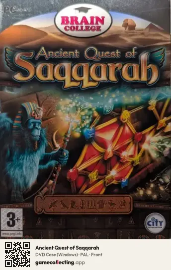 Ancient Quest of Saqqarah Computer, PAL box front