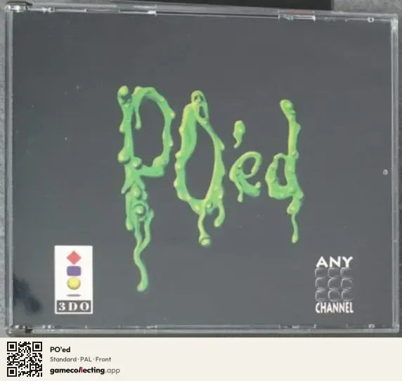 PO'ed 3DO Interactive Multiplayer, PAL box front