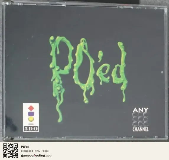 PO'ed 3DO Interactive Multiplayer, PAL box front
