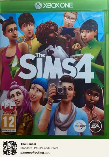 The Sims 4 Xbox One, Poland box front