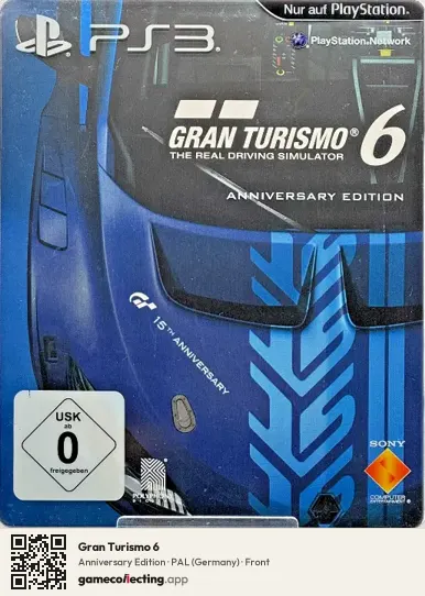 Gran Turismo 6 PlayStation 3, Germany box front