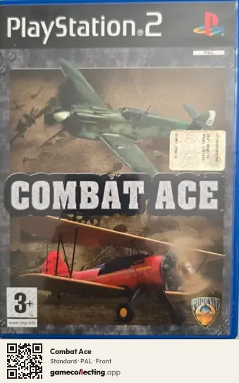 Combat Ace PlayStation 2, PAL box front