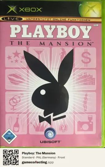 Playboy: The Mansion Xbox, Germany box front