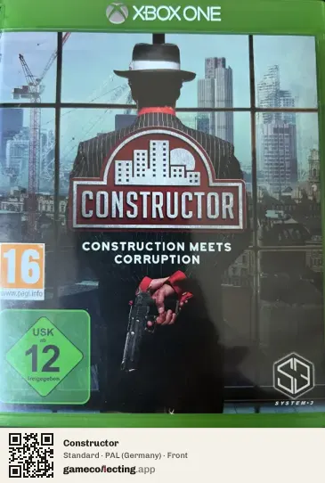 Constructor Xbox One, Germany box front