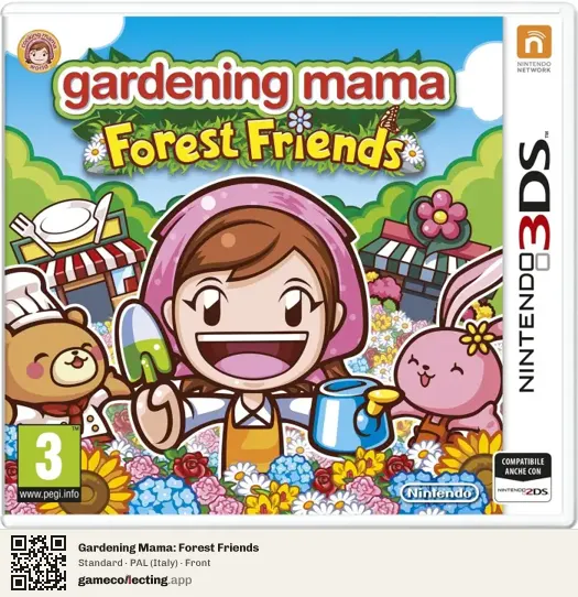 Gardening Mama: Forest Friends Nintendo 3DS, Italy box front
