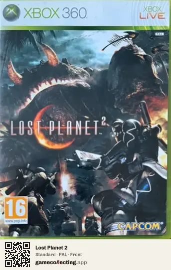Lost Planet 2 Xbox 360, PAL box front