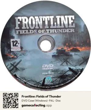Frontline: Fields of Thunder Computer, PAL disc