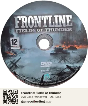 Frontline: Fields of Thunder Computer, PAL disc