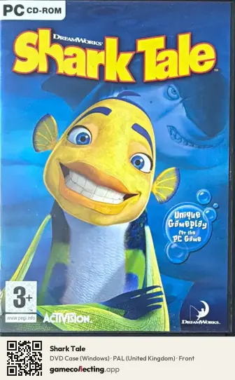 Shark Tale Computer, United Kingdom box front