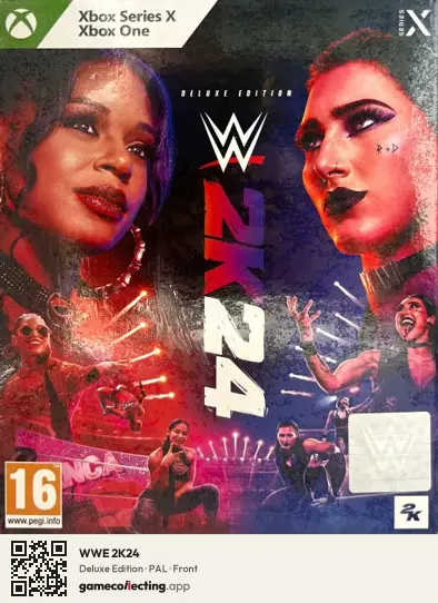 WWE 2K24 Xbox Series X, PAL box front