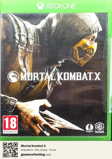 Mortal Kombat X Xbox One, Italy box front