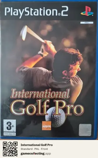 International Golf Pro PlayStation 2, PAL box front