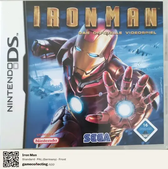 Iron Man Nintendo DS, Germany box front