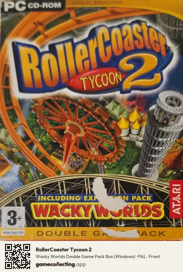 RollerCoaster Tycoon 2 Computer, PAL box front