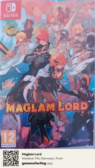 Maglam Lord Nintendo Switch, Germany box front