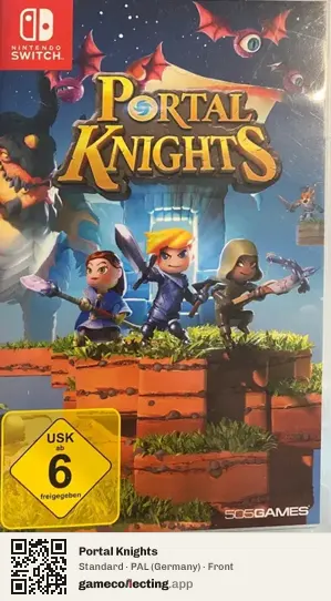 Portal Knights Nintendo Switch, Germany box front