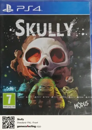 Skully PlayStation 4, PAL box front
