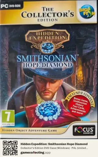 Hidden Expedition: Smithsonian Hope Diamond Computer, United Kingdom box front