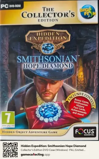 Hidden Expedition: Smithsonian Hope Diamond Computer, United Kingdom box front